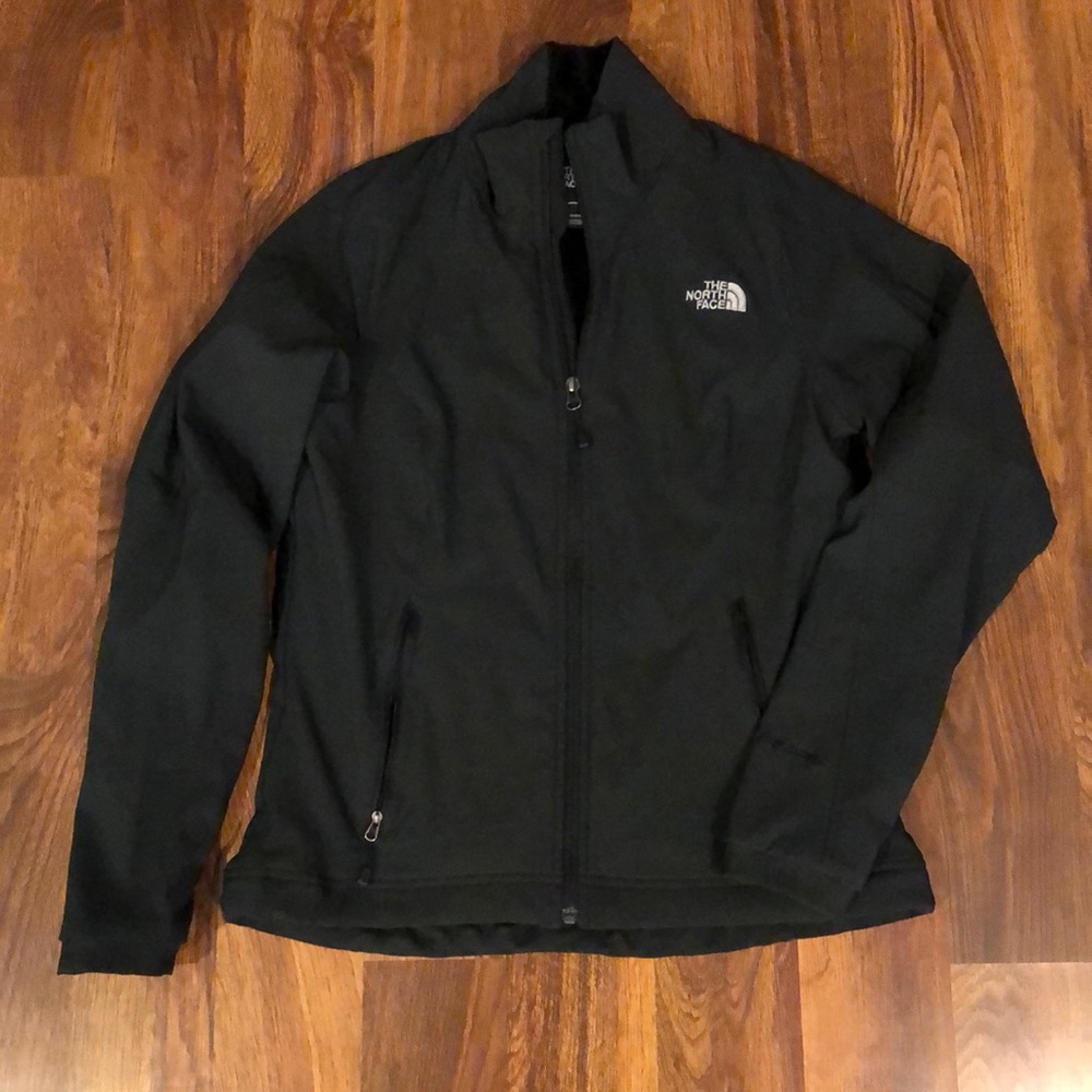 Black fleece lined North Face